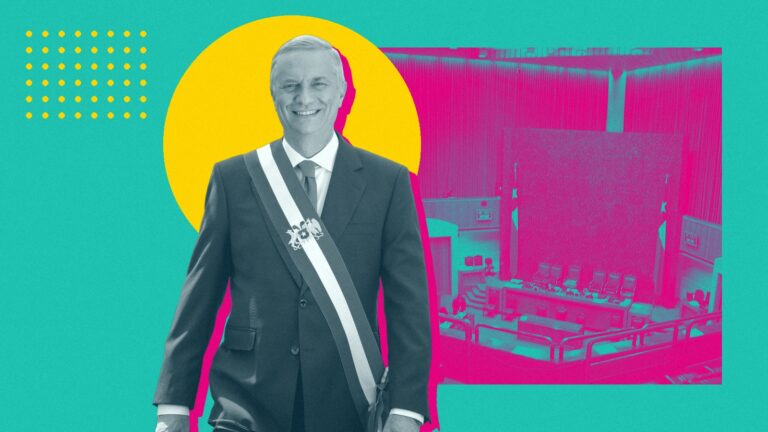 Ilustración con José Antonio Kast