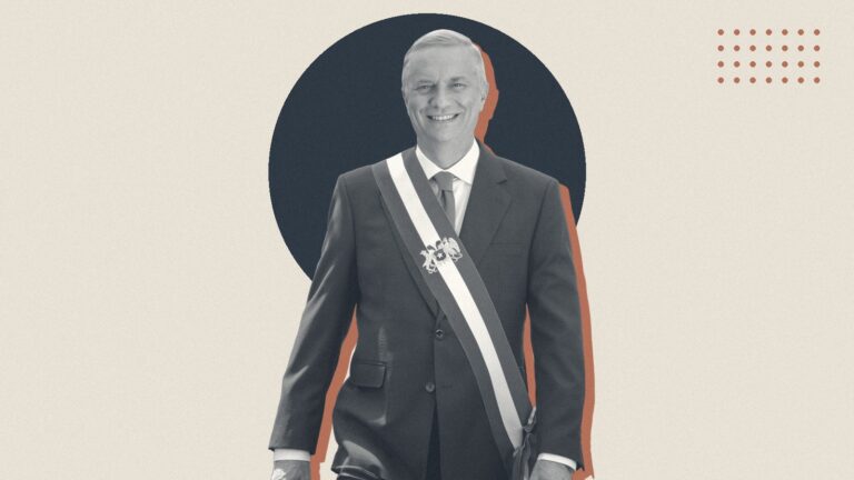 Ilustración con José Antonio Kast