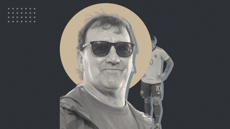 Ilustración con Néstor Lorenzo y James Rodríguez