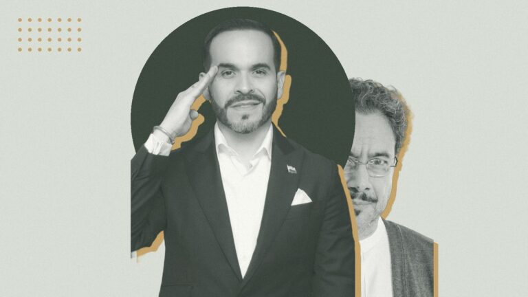 Ilustración con Abelardo de la Espriella y Ivan Cepeda