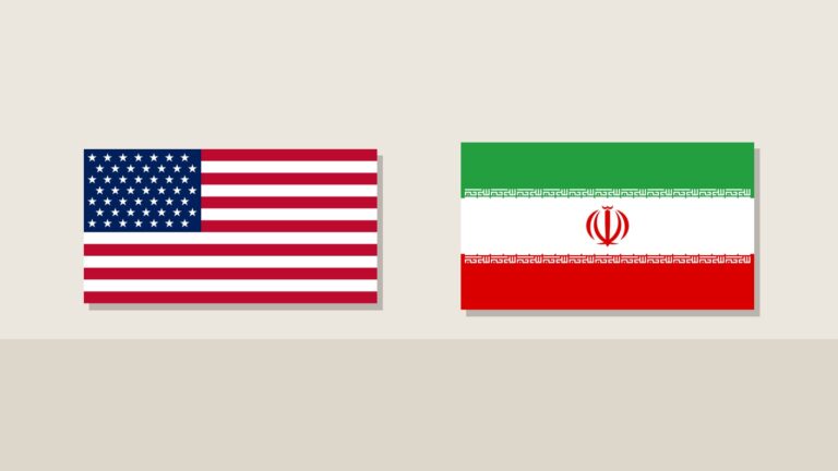 Banderas de Estados Unidos, Irán