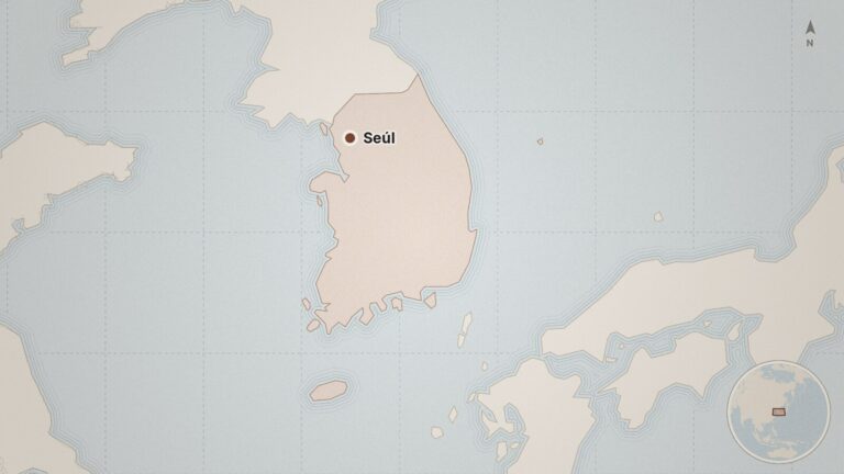 Mapa: Seúl, Corea del Sur