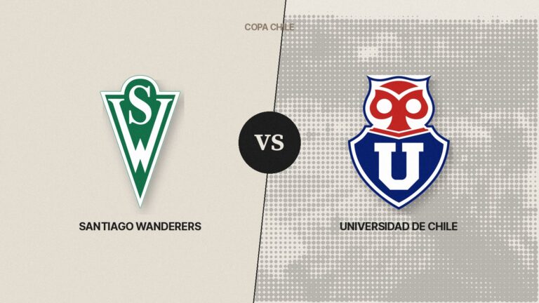 Santiago Wanderers recibe a Universidad de Chile en un duelo por la Copa Chile este domingo