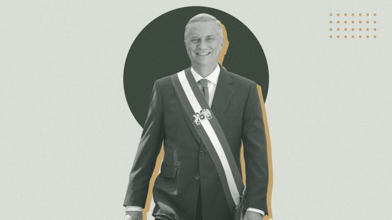 Ilustración con José Antonio Kast