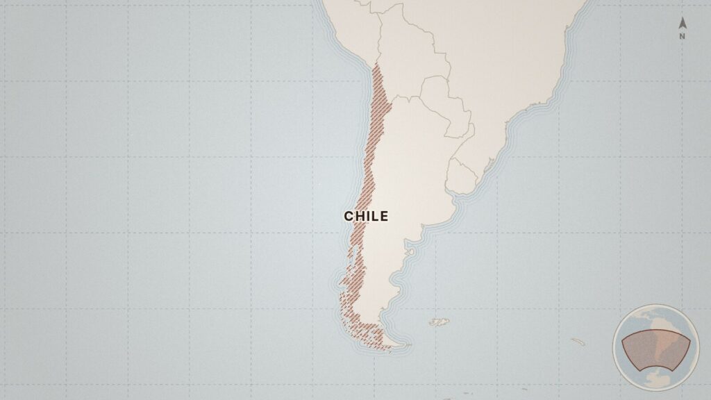 Mapa: Chile
