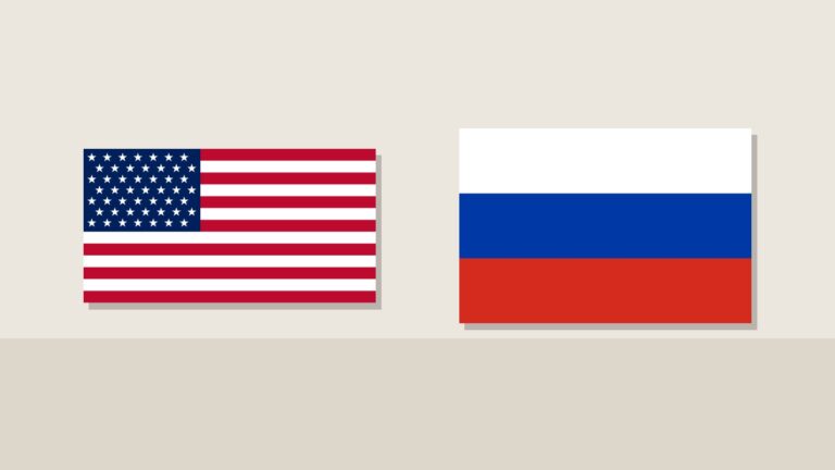 Banderas de Estados Unidos, Rusia