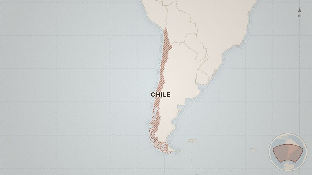 Mapa: Chile
