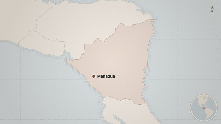Mapa: Managua, Nicaragua