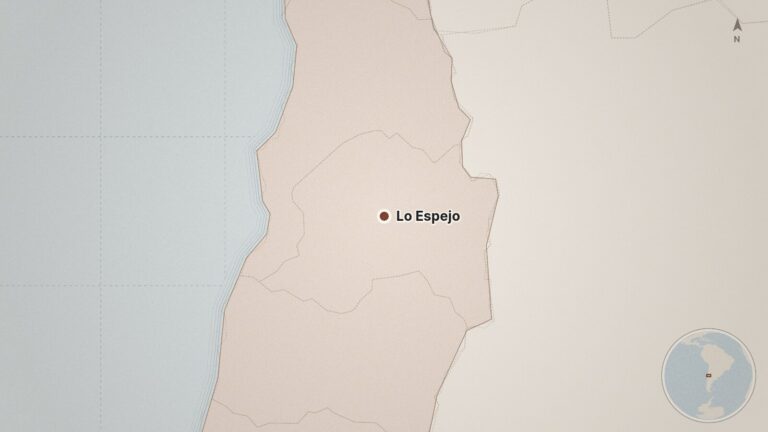 Mapa: Lo Espejo, Chile