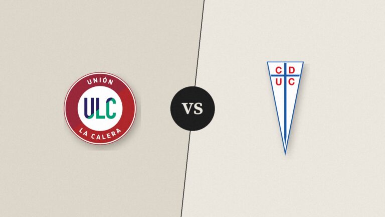 Unión La Calera y Universidad Católica se enfrentan en la ida de octavos de final de Copa Chile 2026